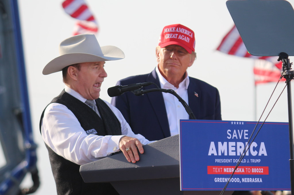 Trump rallies in Nebraska